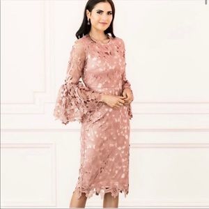 NWT Rachel Parcell Windsor Lace Dress XS